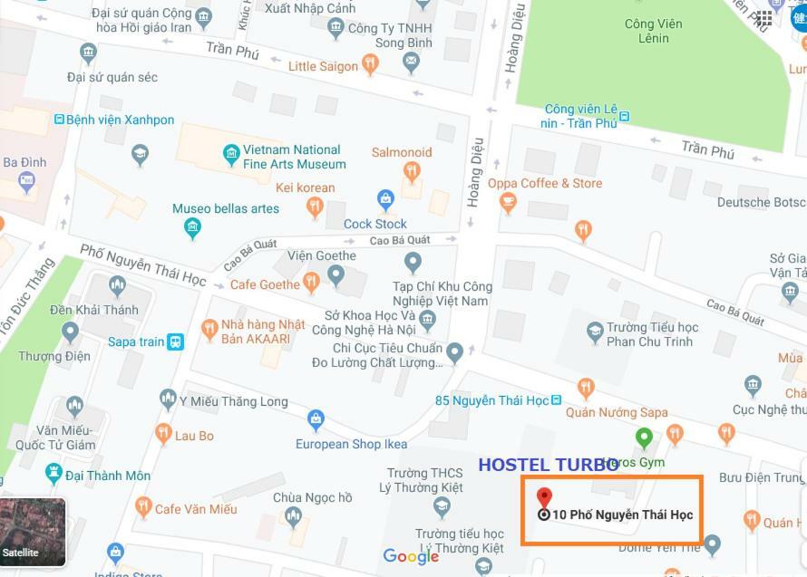 Hostel Turbo Hanoi Eksteriør billede